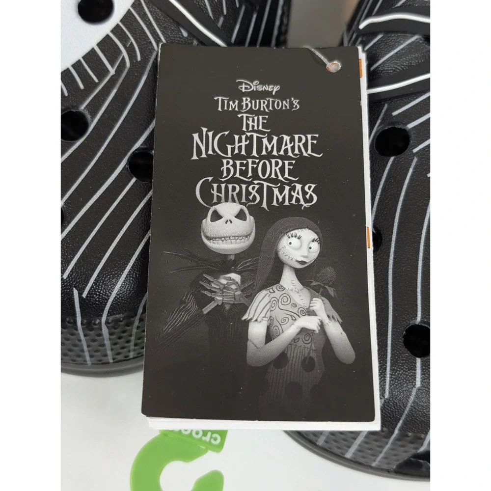 Crocs Nightmare Before Christmas Jack Skellington Clogs Men's 11 NWT